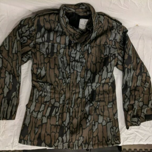 X-SMALL NWOT's ALPHA INDUSTRIES COLD WEATHER MEN's TREBARK FIELD COAT MG 431
